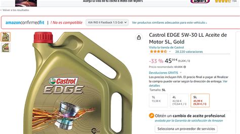 Gu A Para Elegir El Aceite Para Motor Del Coche M S Barato Casacochecurro