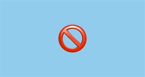 🚫 Prohibited Emoji on Apple iOS 12.1