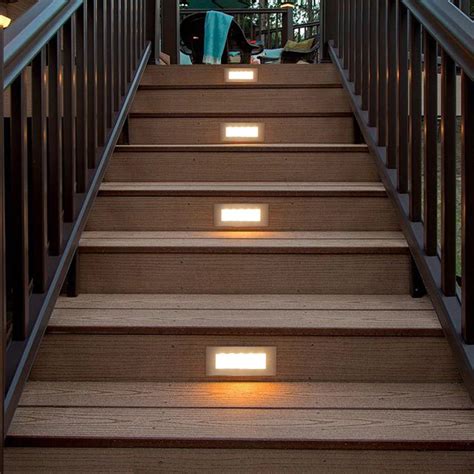 Led Deck Step Light W W Underground Lamp Recessed Stair Paitio