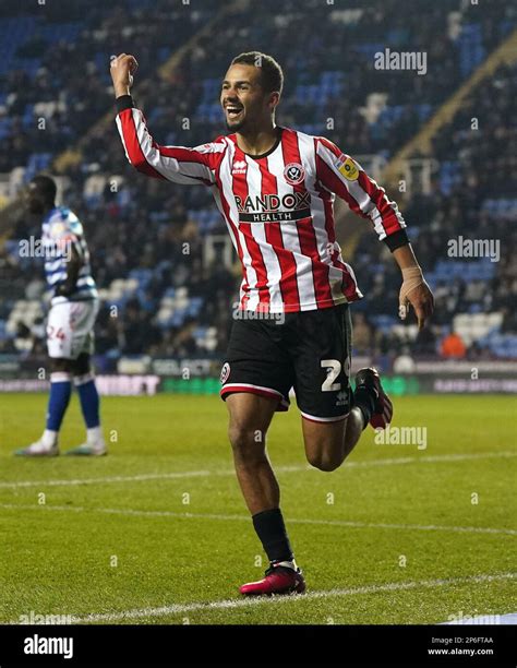 Sheffield Uniteds Iliman Ndiaye Celebrates Scoring Their Sides First