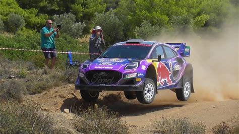 Sebastian Loeb Ford Puma Rally Test For Wrc Acropolis Rally