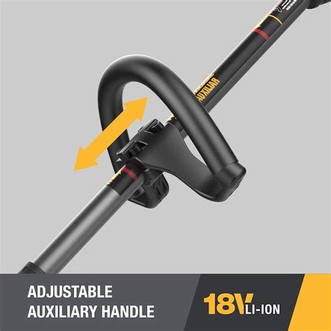 CAT 18-volt 13-in Straight Shaft Battery String Trimmer 4 Ah (Battery ...