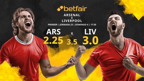 Arsenal FC vs Liverpool FC horario TV estadísticas clasificación y