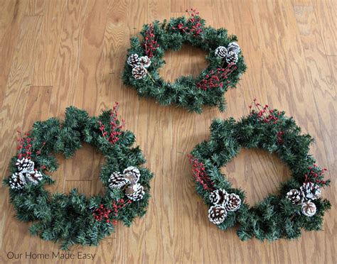 Homemade Christmas Wreaths