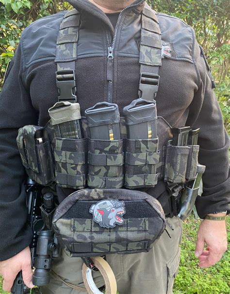 Black Multicam M M Chest Rig Bundle