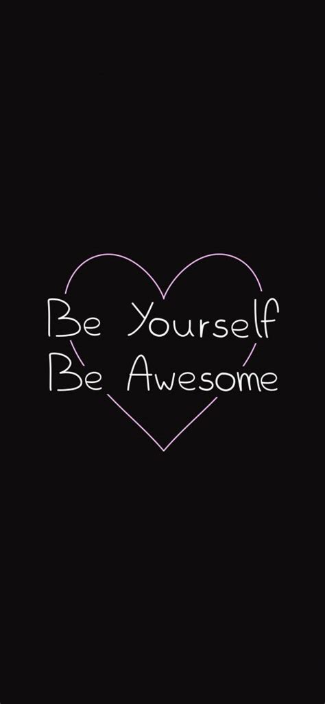 Be Yourself - Motivational Wallpaper