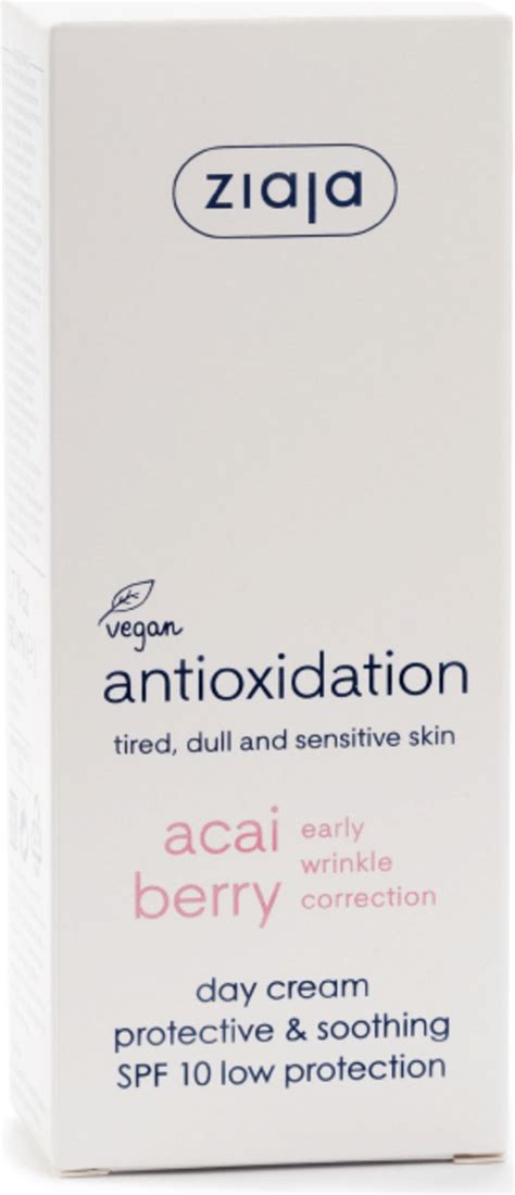 ziaja Acai Berry Antioxidation Krem na dzień z SPF 10 50 ml oh feliz