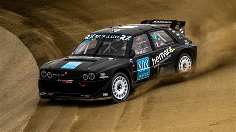 Moto Mobi Sebastien Loeb Besut Lancia Delta EV Martini Racing Di