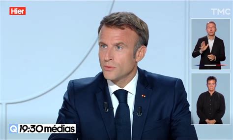 19h30 Médias Interview dEmmanuel Macron une prestation brouillonne