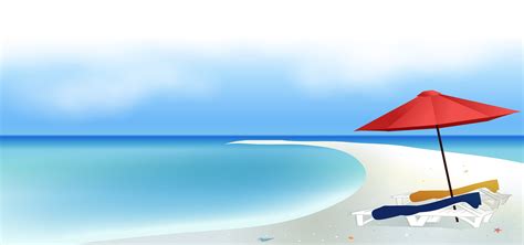 Cartoon Summer Beach Background, Cartoon, Great, Sandy Beach Background ...