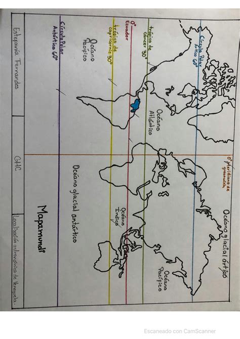 Solution Mapa Mundi Mapa De Venezuela Latitud Longitud Y L Mites