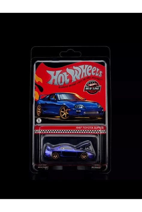 HOT WHEELS 1 64 RLC 1997 Toyota Supra Red Line Club Özel Seri Koleksiyon Modeli Oyuncak Araba