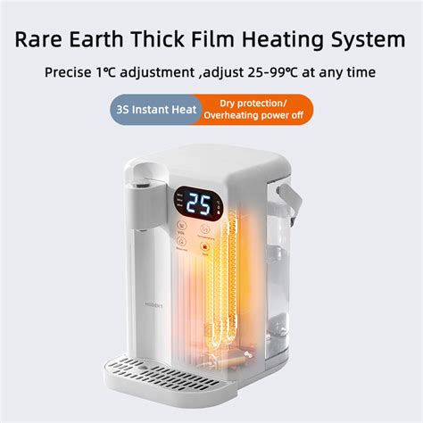 HODEKT T2 Home And Office Desktop Instant Hot Water Dispenser With 3L Water Tank Mini And