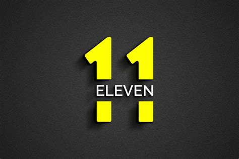 11 Eleven Logo Graphic by Ghulam Murtaza · Creative Fabrica