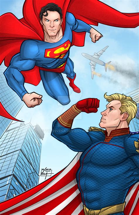 Superman vs Homelander by Twinsvega on DeviantArt