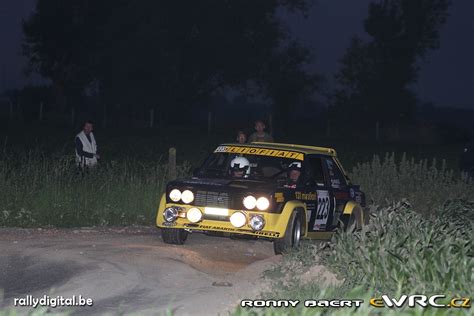 Leitold K Roly Bazs Ildik Fiat Abarth Ypres Historic Rally