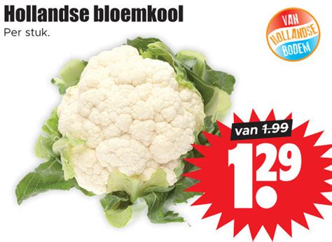 Bloemkool Folder Aanbieding Bij Dirk Details