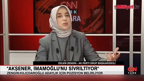 AK Parti İmamoğlu nun kararına ne diyor Özlem Zengin den önemli