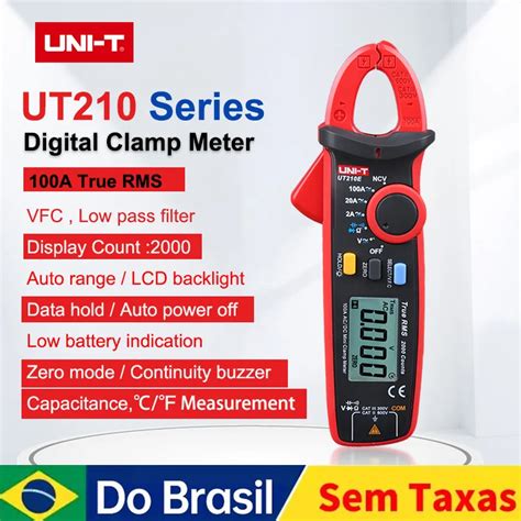 Unit Mini Digital Bra Adeira Medidores Ut E Ut D A Verdadeiro Rms