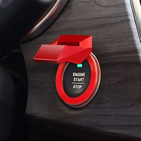 Car Engine Start Button Cover Push To Start Button Key Ignition