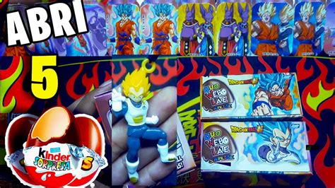 Abriendo Huevos Sorpresa De Dragon Ball Super No Creeras Mi Suerte