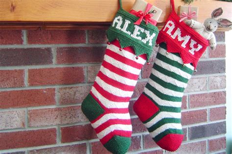 Christmas stocking knitting patterns | Gathered