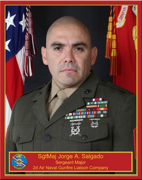 Sergeant Major Jorge A Salgado Ii Marine Expeditionary Force Leaders