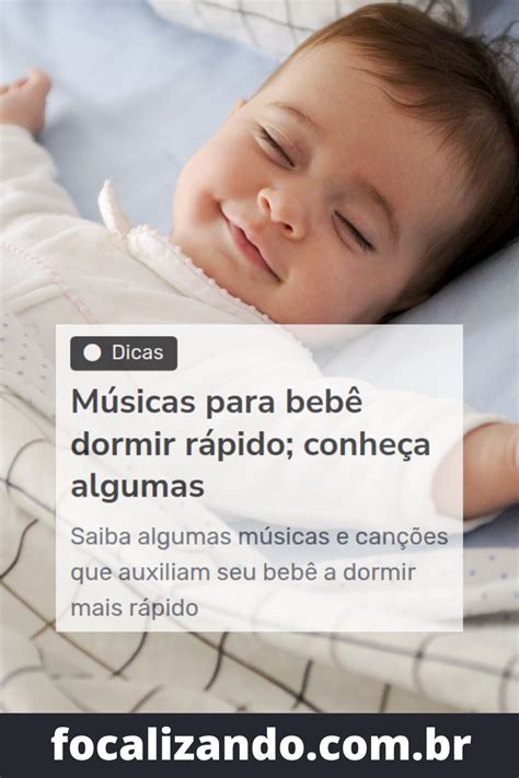 Músicas para bebê dormir rápido conheça algumas em 2022 Canção de