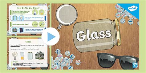 Glass Information Powerpoint Teacher Made Twinkl