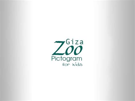 Giza Zoo ( sign system for kids ) on Behance | Sign system, Giza, Zoo