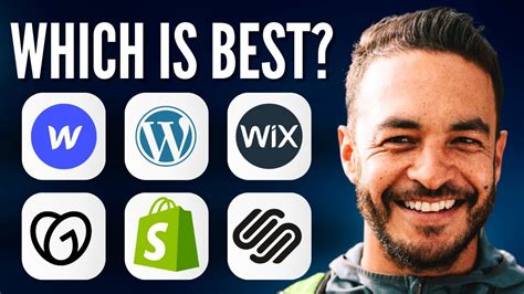 BEST Website Builder 2023 FREE GoDaddy Vs Squarespace Vs Webflow Vs