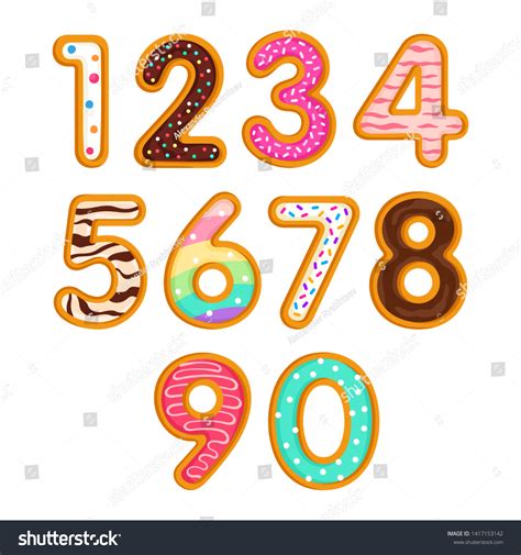 288 рез по запросу Sweet font vector numeral set изображения