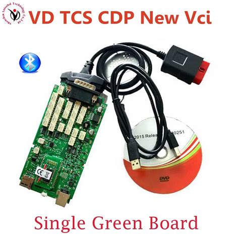 New Vci Vd Tcs Cdp Bluetooth Obd Diagnostic Interface Single Board