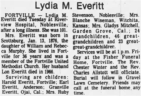 Lydia Mariah Murphy Everitt (1876-1977) - Find a Grave Memorial