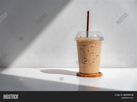 Iced Coffee Plastic Image And Photo Free Trial Bigstock