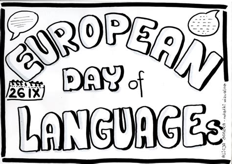 Napis Na Gazetkę European Day Of Languages • Złoty Nauczyciel