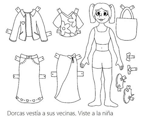 black white paper dolls Google søgning Paper doll Costurera