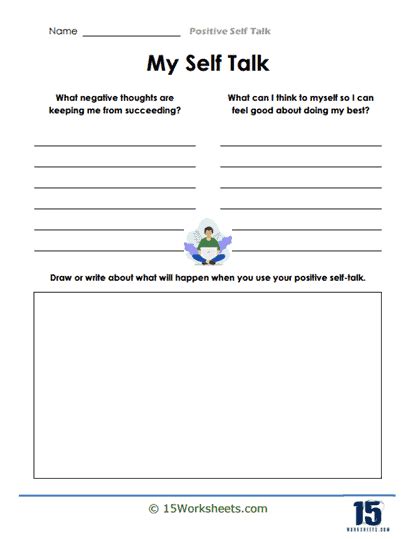 Positive Self Talk Worksheets 15