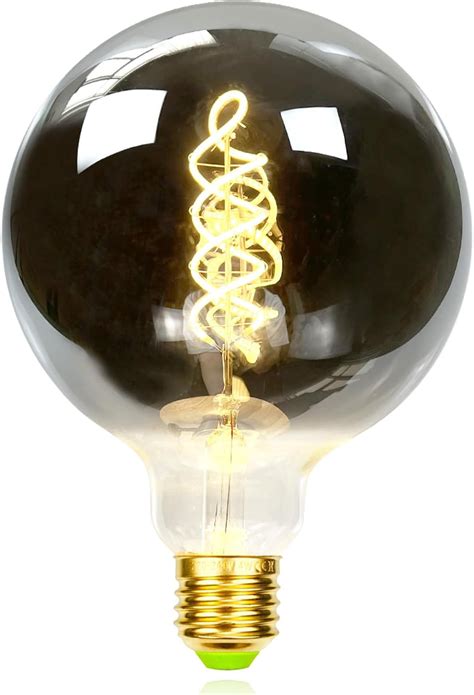 Tianfan Edison Classique Globe G Incurv Led Ampoule Filament