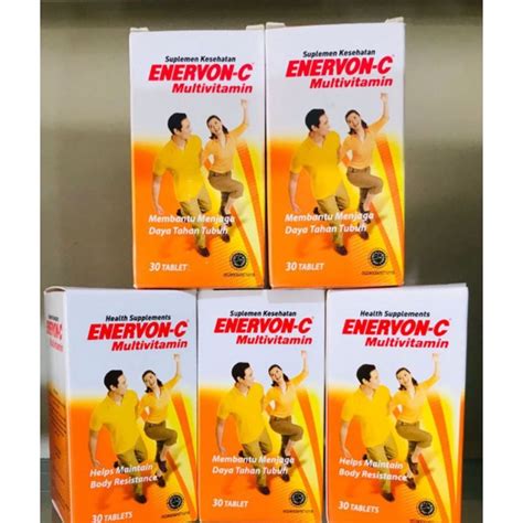 Jual Enervon C Multivitamin 30 Tablet Shopee Indonesia