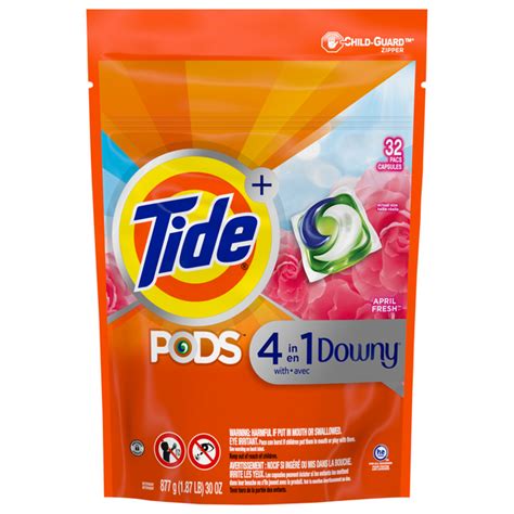 Save On Tide Pods In Downy Liquid Laundry Detergent Pacs April