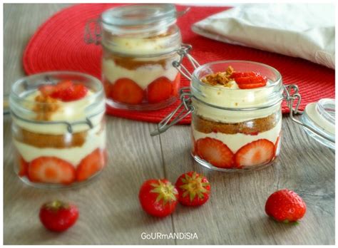 Verrines tiramisu fraise spéculoos version pâtissier