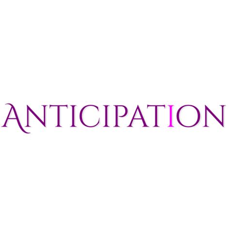 Anticipation Free Svg