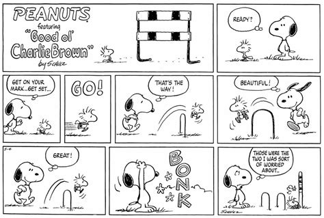 Printable Peanuts Comic Strip Blank