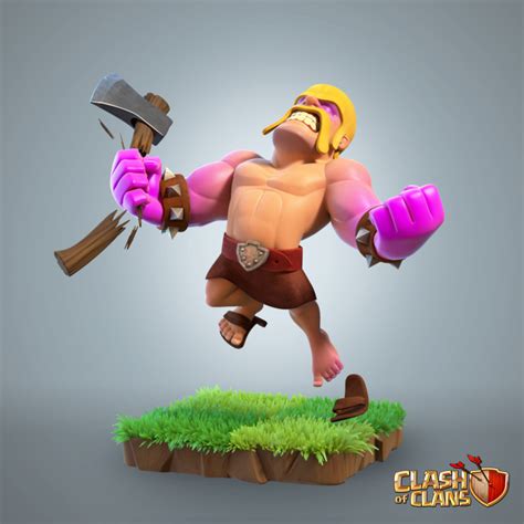 Supercell Clash Of Clans Barbarian Rage