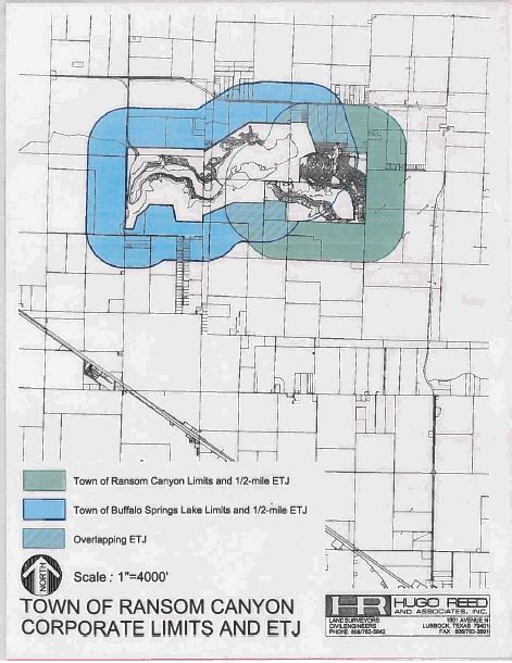 Town of Ransom Canyon, Texas - Canyon Maps