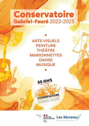 Calaméo Les Mureaux Livret Conservatoire Gabriel Fauré 2022 2023