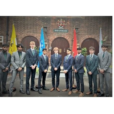 Altrincham Grammar School For Boys Senior Prefect Team 2023 24