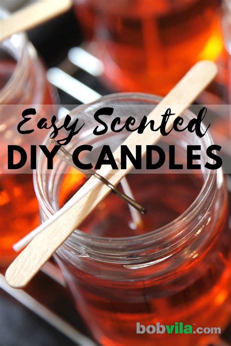 How To Make Scented Candles Easy Candles Diy Candles Easy Candles