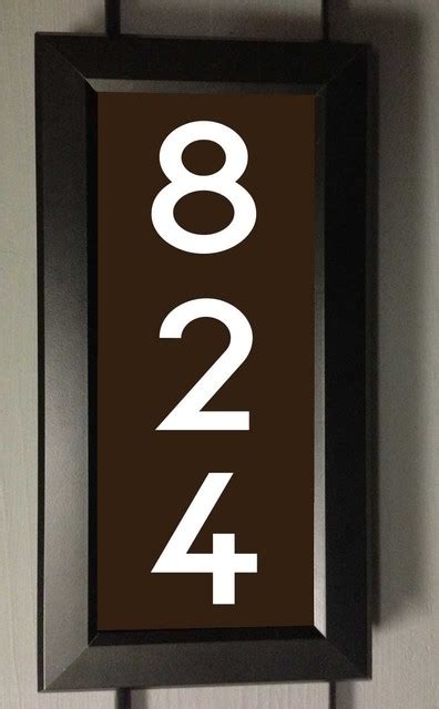 Address LED - illuminated house numbers - House Numbers - seattle - by ...